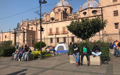 En análisis, desinstalación de plantón en la plaza Melchor Ocampo - El Sol  de Morelia | Noticias Locales, Policiacas, sobre México, Michoacán y el  Mundo
