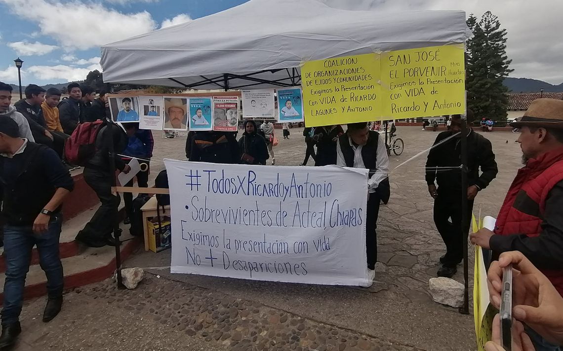 Exigen en Chiapas presentar con vida a 2 activistas de Michoacán